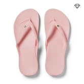 Arch Support Flip Flops - Classic - Crystal Pink